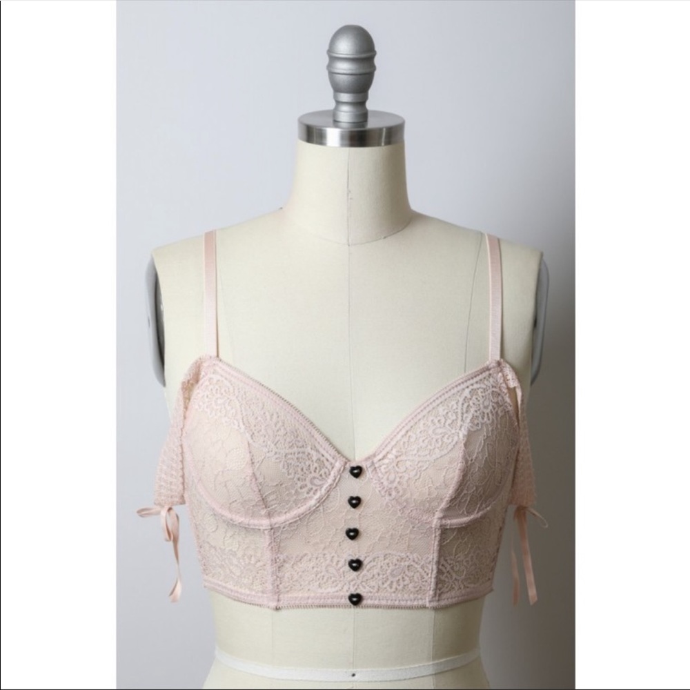 Rose Colored Bralettes